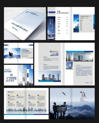 企業(yè)宣傳畫冊模板版式設(shè)計下載